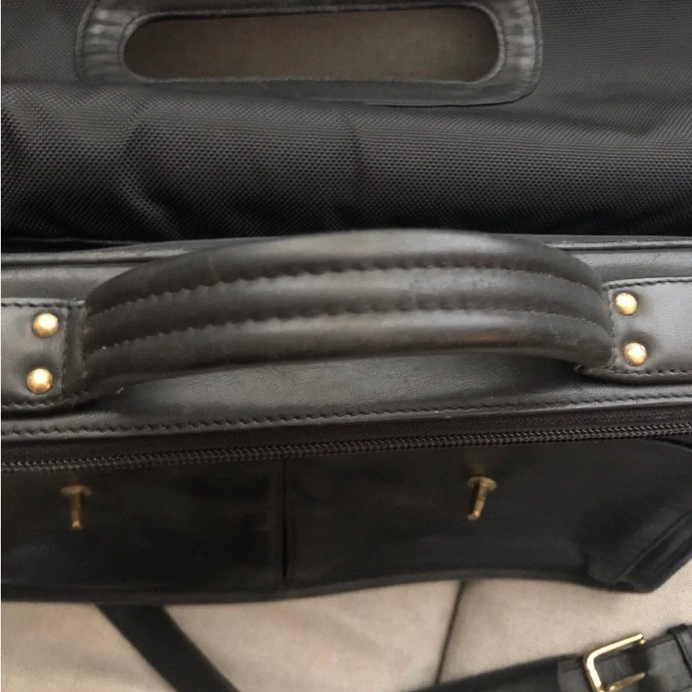 Vintage Y2K Coach Black Briefcase. - Picture 4 of 8